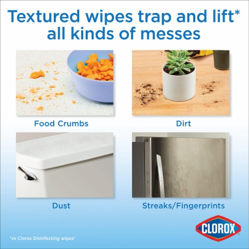 Clorox Jasmine Scent Paper Towel Wipes Perspective: bottom