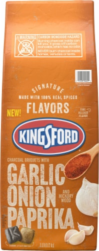 Kingsford Signature Flavors with Garlic Onion and Paprika Charcoal Briquettes Perspective: bottom