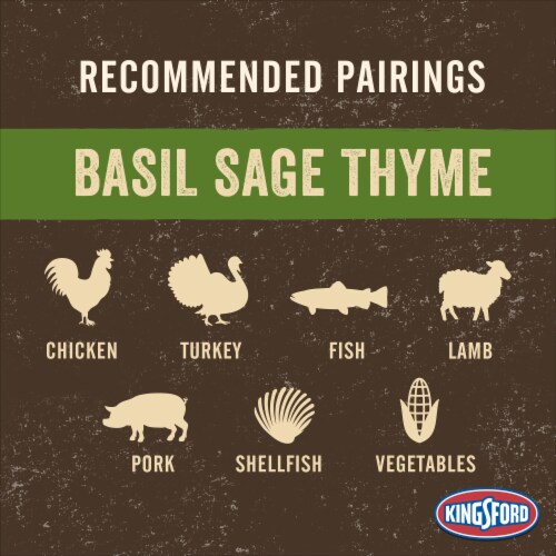 Kingsford Signature Flavors with Basil Sage and Thyme Charcoal Briquettes Perspective: bottom