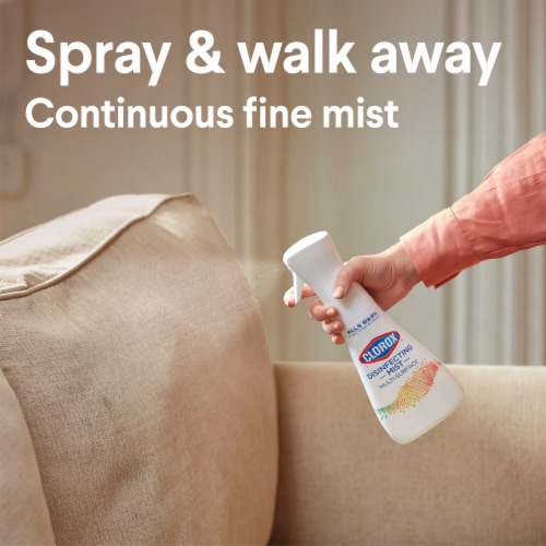 Clorox Disinfecting Mist Lemongrass Mandarin Disinfecting Spray Perspective: bottom