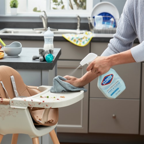 Clorox Free & Clear Fragrance Free Multi Surface Cleaner Spray Perspective: bottom
