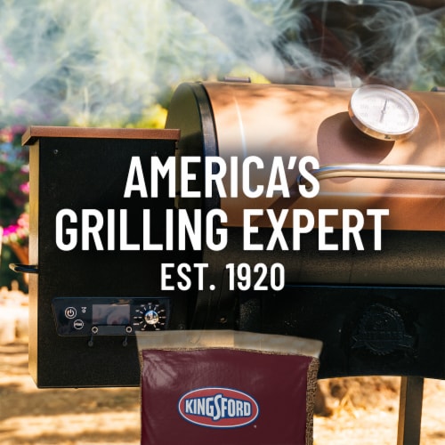 Kingsford 100% Natural Hardwood Grillmaster's Choice Wood Pellets, Hickory, Cherry and Oak Perspective: bottom