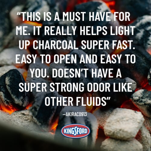 Kingsford Odorless Charcoal Lighter Fluid Perspective: bottom
