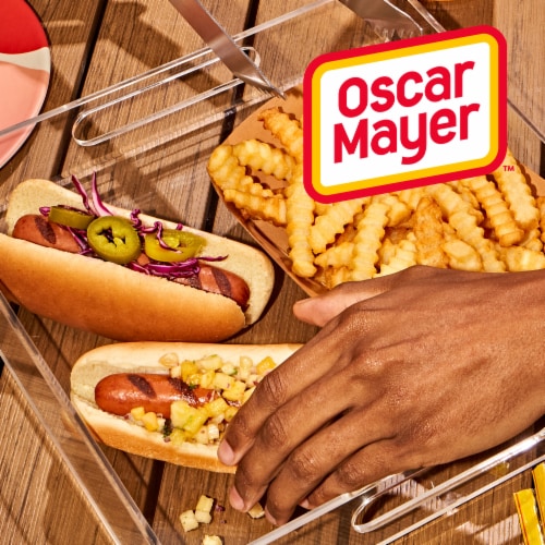 Oscar Mayer Uncured Bun-Length Wieners Hot Dogs Perspective: bottom