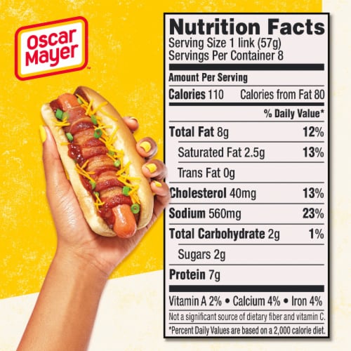 Oscar Mayer Turkey Dogs Natural Uncured Turkey Franks Hot Dogs Perspective: bottom