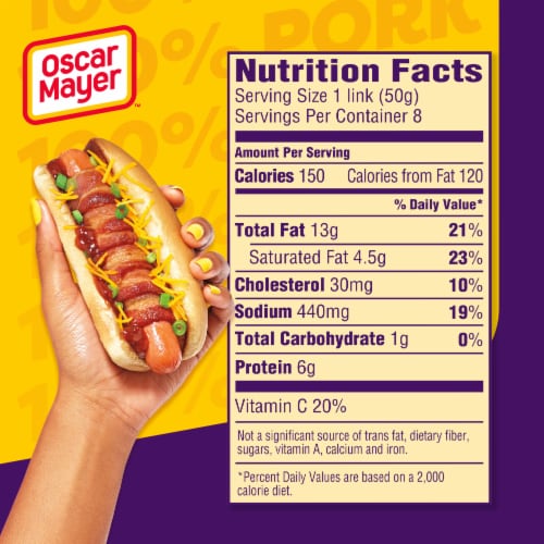 Oscar Mayer Hardwood Smoked Smokies Uncured Smoked Sausage Perspective: bottom