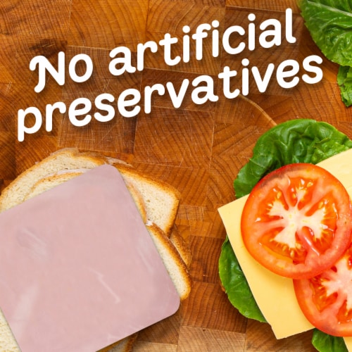 Oscar Mayer Lean Smoked Ham Sliced Deli Lunch Meat Perspective: bottom