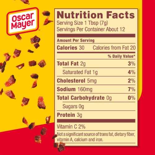Oscar Mayer Real Bacon Bits Perspective: bottom