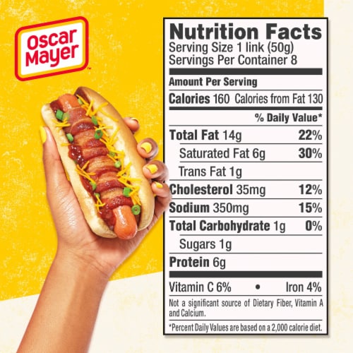 Oscar Mayer Natural Selects Angus Beef Uncured Beef Franks Hot Dogs Perspective: bottom