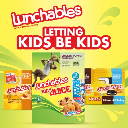 Lunchables Chicken Popper Kabbobles Meal Kit Perspective: bottom