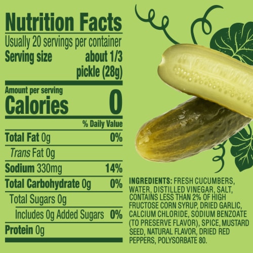 Claussen Kosher Dill Pickle Wholes Perspective: bottom