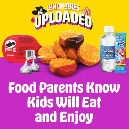 Lunchables Uploaded Chicken Dunks Nugget Kids Lunch Meal Kit Perspective: bottom