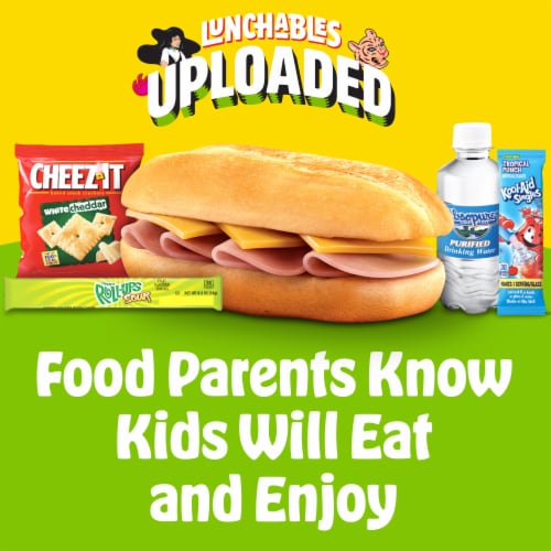 Lunchables Ham & American Cheese Sub Meal Kit Perspective: bottom