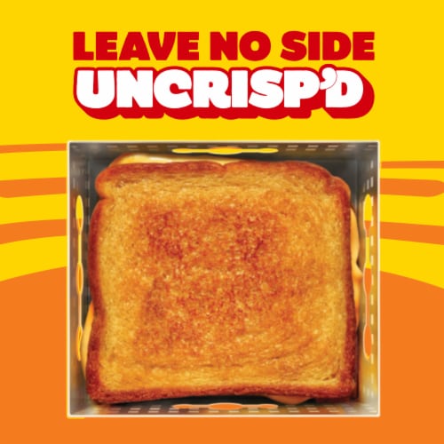 Lunchables Crispy Grilled Cheesies, Original Cheese Sandwiches, 2 Pack, Box Perspective: bottom
