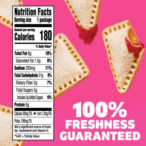 Lunchables PB&J Peanut Butter Sandwich & Strawberry Flavored Dip Perspective: bottom