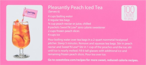 Sweet'N Low® Zero Calorie Sweetener Packets Perspective: bottom