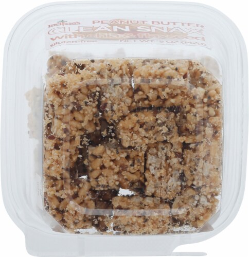 Melissa's Clean Snax® with Chia and Flaxseed Peanut Butter Bites Perspective: bottom