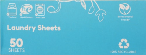 Sheets Laundry Club Free & Clear Laundry Sheets Perspective: bottom