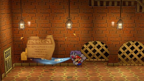 Nintendo Paper Mario The Thousand-Year Door Perspective: bottom