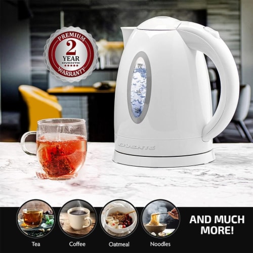 Ovente Electric Kettle Hot Water Heater, White 1.7L, 1.7 L - Kroger