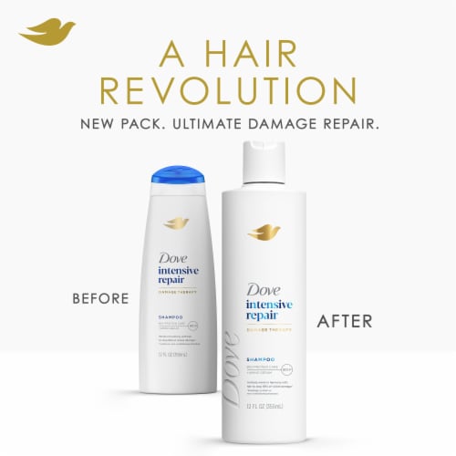 Dove Intensive Repair Shampoo Perspective: bottom