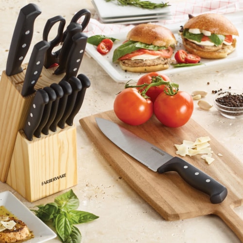 Farberware® Never Needs Sharpening Cutlery Set Perspective: bottom