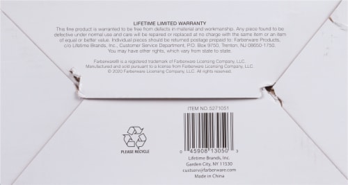 Farbarware® Platinum Stainless Steel Cutlery Set Perspective: bottom
