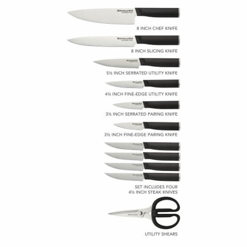 KitchenAid® Knife Block Set Perspective: bottom