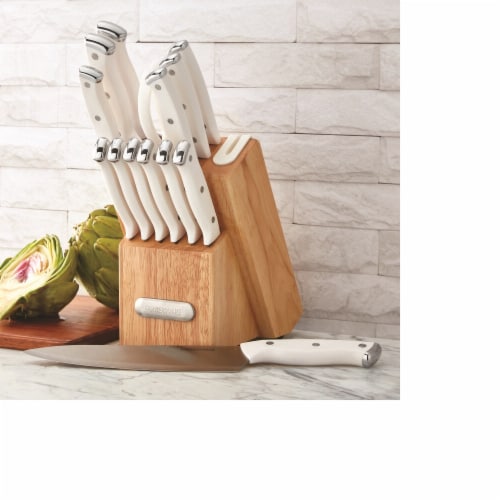 Farberware Edgekeeper 14 Piece Cutlery Set Perspective: bottom