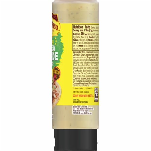 Old El Paso™ Creamy Salsa Verde Taco Sauce Perspective: bottom