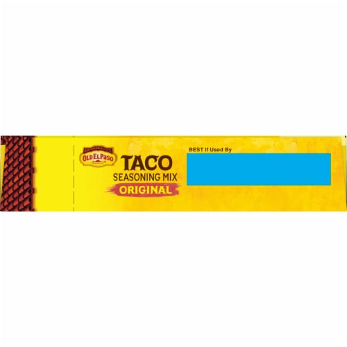 Old El Paso Original Taco Seasoning Mix Perspective: bottom