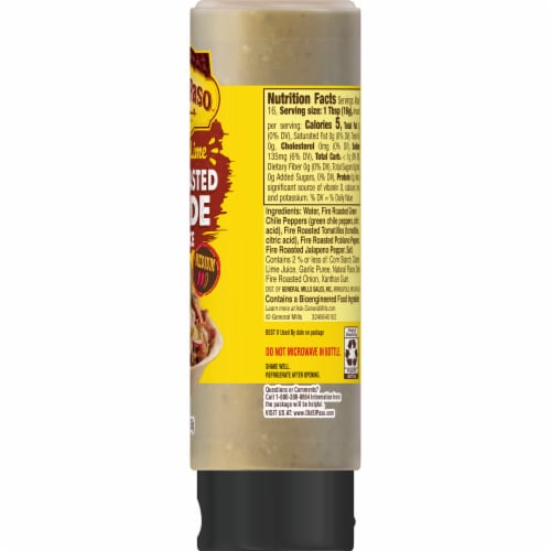 Old El Paso™ Cilantro Lime Fire Roasted Verde Taco Sauce Perspective: bottom