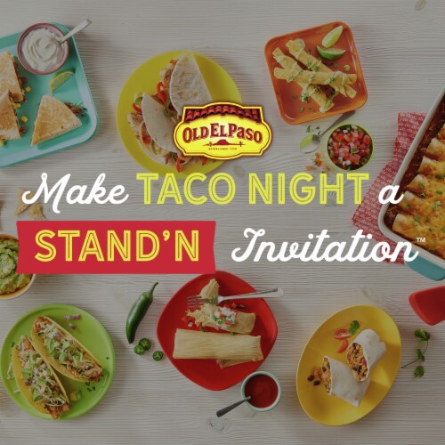 Old El Paso™ Takis® Fuego® Stand 'N Stuff Taco Shells Perspective: bottom