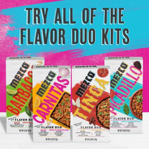 Mezco™ Carnitas Sauce & Spice Blend Flavor Duo Seasoning Perspective: bottom
