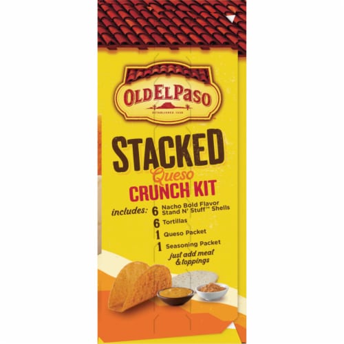 Old El Paso™ Stacked Queso Crunch Kit, 6 ct / 2.21 oz - Baker's