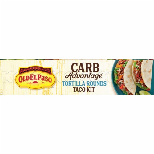 Old El Paso Carb Advantage Tortilla Rounds Taco Kit Perspective: bottom