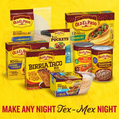 Old El Paso Birria Taco Seasoning, Sauce and Tortillas Kit Perspective: bottom
