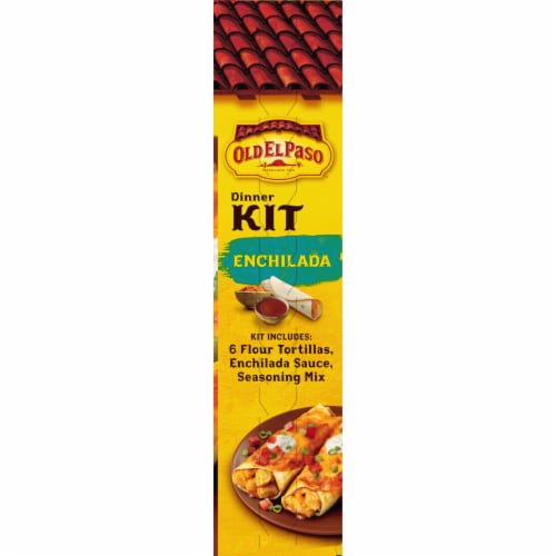Old El Paso™ Enchilada Dinner Kit With Flour Tortillas, Enchilada Sauce & Seasoning Mix Perspective: bottom