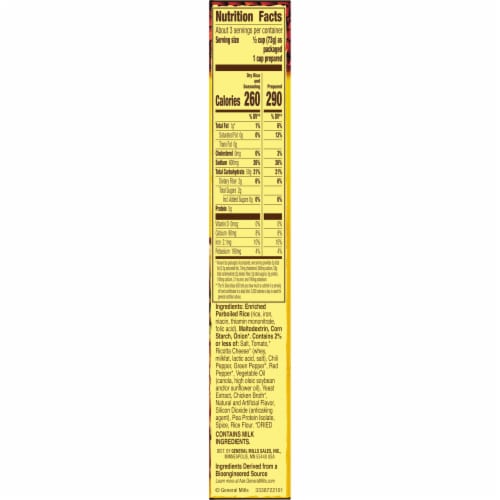 Old El Paso Cheesy Mexican Style Rice Perspective: bottom