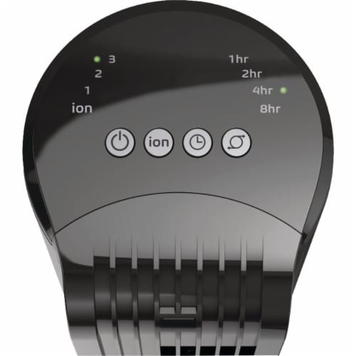 Lasko Oscillating Tower Fan with Remote Control - Black Perspective: bottom