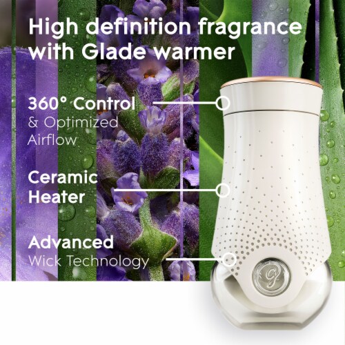 Glade® Tranquil Lavender & Aloe Scented Oil PlugIns Perspective: bottom