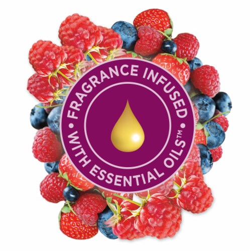 Glade Vibrant 2-In-1 Radiant Berries® + Wild Raspberry Candles Perspective: bottom