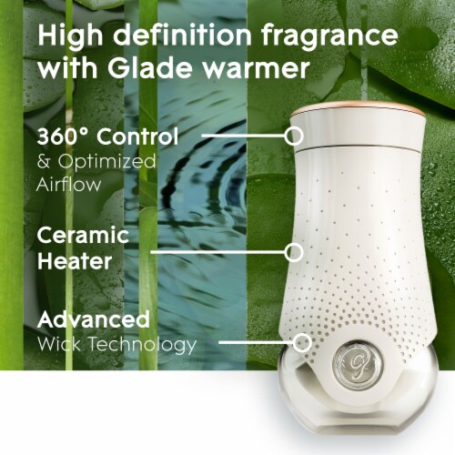 Glade Bamboo & Water Lily Bliss PlugIns Secented Oil Perspective: bottom