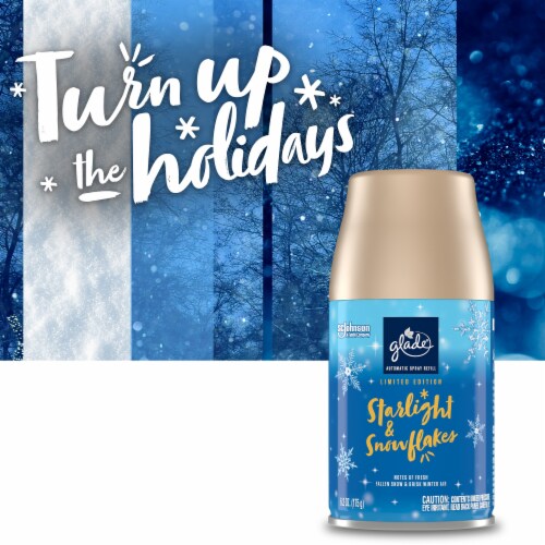 Glade Starlight & Snowflakes Automatic Spray Refill Perspective: bottom