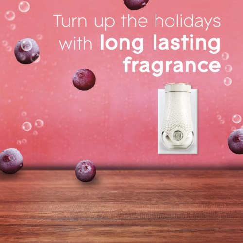 Glade® Crisp Cranberry Champagne Scented Oil PlugIns® Refills Perspective: bottom