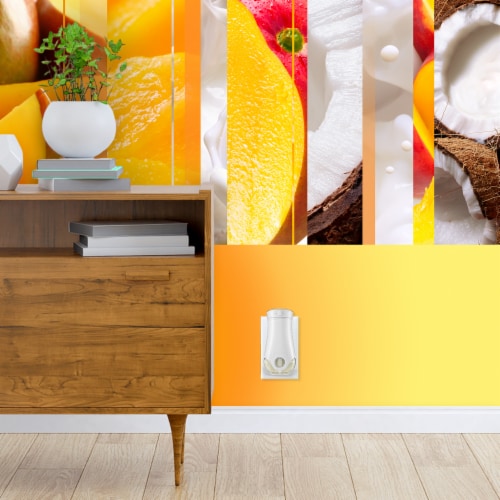 Glade PlugIns Scented Oil Air Freshener, Mighty Mango Limited Edition, 1.34 oz Total, 2 Refills Perspective: bottom