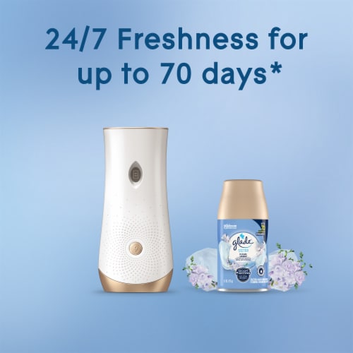 Glade® Clean Linen® Scent Air Freshener Refill Perspective: bottom