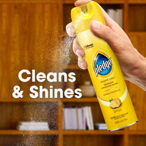 Pledge® Expert Care™ Lemon Enhancing Polish Spray Perspective: bottom