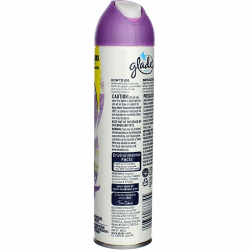 Glade Lavender & Vanilla Spray Perspective: bottom