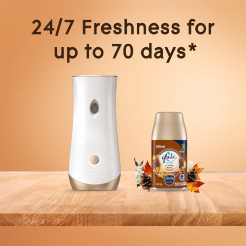 Glade® Automatic Spray Air Freshener Cashmere Woods Twin Refills Perspective: bottom